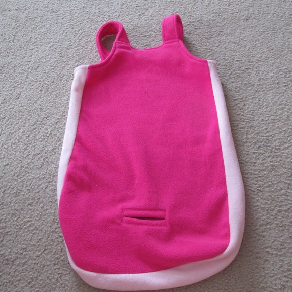 Okie Dokie Fleece Snowsuit Girls 3-6M Winter Car Seat Bunting‎ Panda Adjustable - Picture 6 of 7